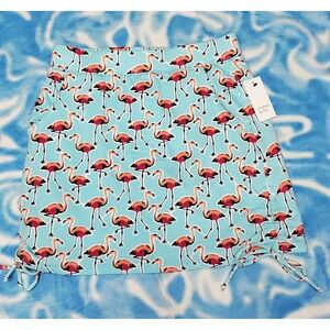 Crown & Ivy Skort Skirt Flamingo Print Size Small PP‎ New